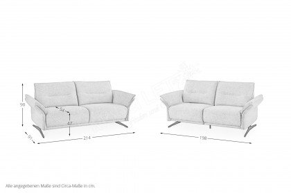 MR 310 von Musterring - Polster-Duo rusty