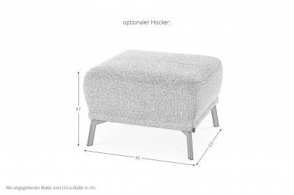 MR 310 von Musterring - Polster-Duo rusty