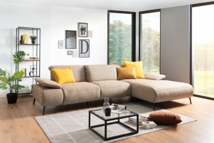 Nashville von Poco - Sofaecke rechts terracotta