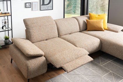 Nashville von Poco - Sofaecke rechts terracotta