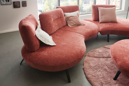 Curve von Poco - Sofaecke marsala