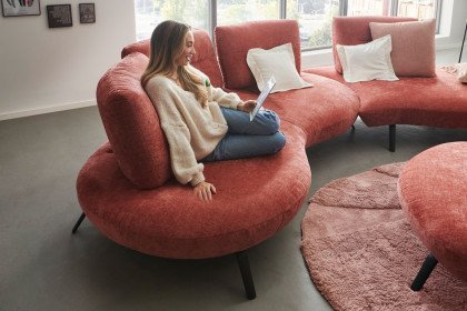 Curve von Poco - Sofaecke marsala