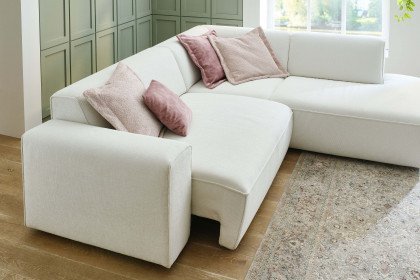 MP-IN24083 von Megapol - Ecksofa Variante rechts weiß