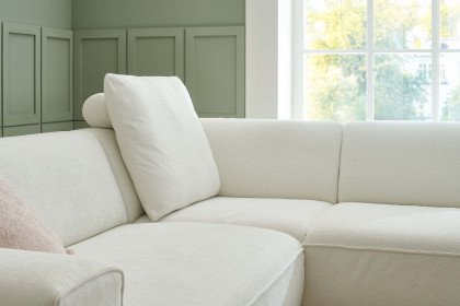 MP-IN24083 von Megapol - Ecksofa Variante rechts weiß