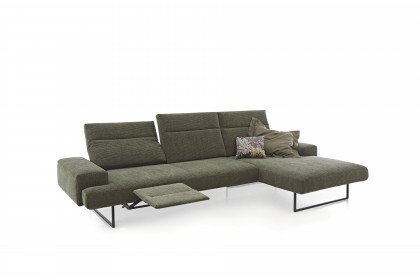 KOINOR Clayton - Ecksofa rechts grün