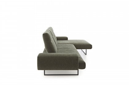 KOINOR Clayton - Ecksofa rechts grün