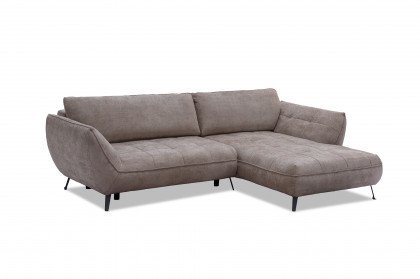 Samoa von Exxpo - Ecksofa rechts hellbraun