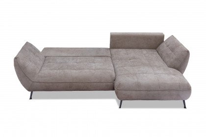 Samoa von Exxpo - Ecksofa rechts hellbraun