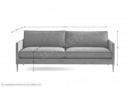 Justin von Primavera Furniture - Sofa ocre