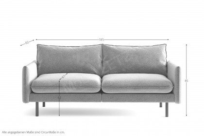 Samos von Primavera Furniture - Einzelsofa sky