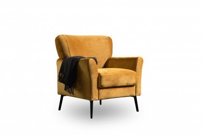 Amadeo von SCHÖNER WOHNEN - Sessel gold