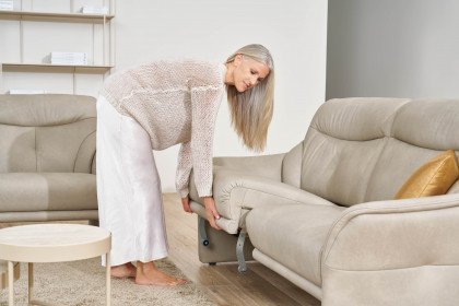 9568 von Himolla - Leder-Duo island