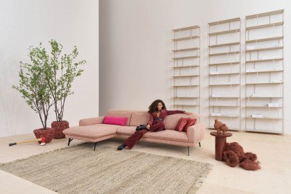 1560 von Himolla - Eckgarnitur links blush