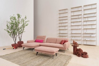 1560 von Himolla - Eckgarnitur links blush