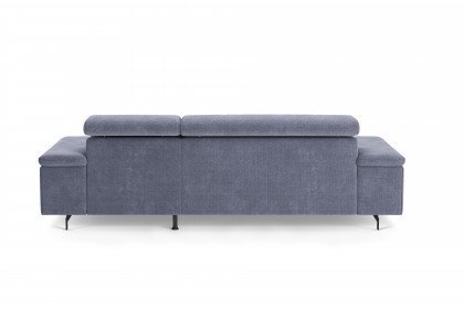 Emma-LE25 von COTTA - Couchgarnitur Variante rechts blue