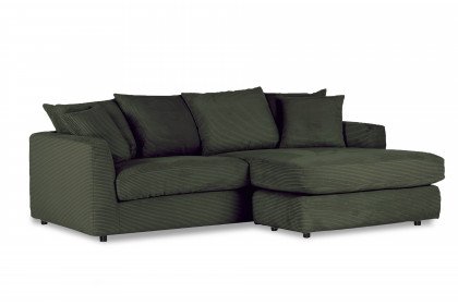 Donato von GUTMANN - Ecksofa rechts dunkelgrün