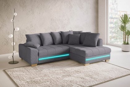 Nikita II von Nova Via - Eckcouch rechts stone