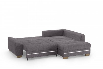 Nikita II von Nova Via - Eckcouch rechts stone