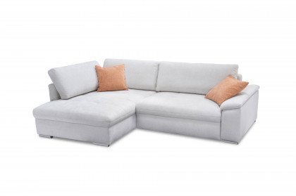 Casa Grande-LE24 von Exxpo - Eckcouch links snow