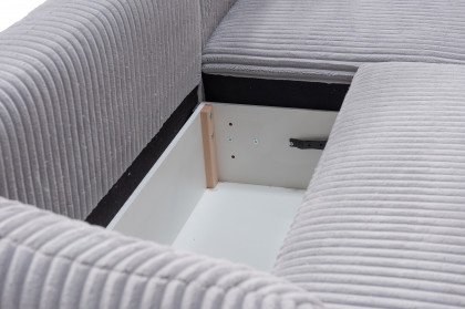 Lush von Exxpo - Eckcouch rechts grey