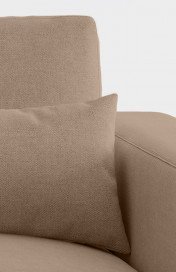 Natalia von Primavera Furniture - Polstergarnitur rechts rotbraunbeige