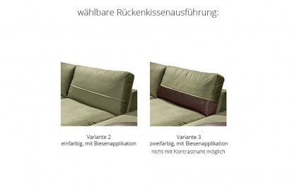 Garbo von SCHÖNER WOHNEN - Ecksofa rechts snow