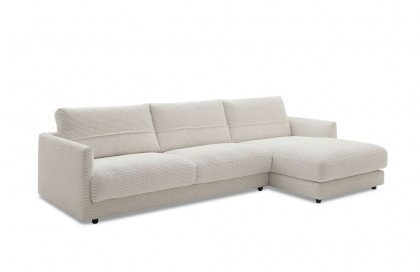 Garbo von SCHÖNER WOHNEN - Ecksofa rechts snow