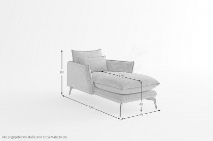 Skye von Primavera Furniture - Lounge-Sessel gelb