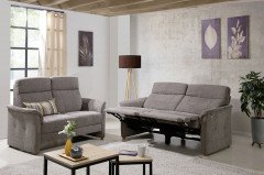 Bastia von Gruber - Polster-Duo blaugrau