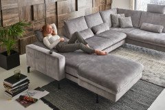 ZE-EM20028 von Zehdenick - Wohnlandschaft Variante rechts silver