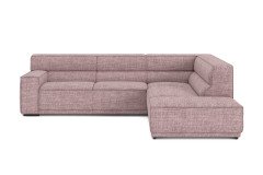 Kubo-LE25 von COTTA - Eckgarnitur rechts old-rose