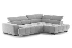 Polaris-LE25 von COTTA - Ecksofa rechts ash