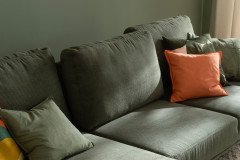 Stage von SCHÖNER WOHNEN - Ecksofa links moos