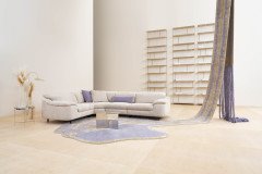 1571 von Himolla - Ecksofa Ausführung links jasmin