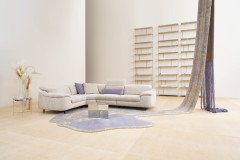 1571 von Himolla - Ecksofa Ausführung links jasmin