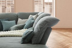 24670 Olivia von Willi Schillig - Ledersofa Variante rechts eucalyptus