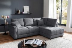 Pierre de Luxe von Nova Via - Ecksofa rechts stone
