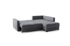 Pierre de Luxe von Nova Via - Ecksofa rechts stone