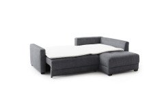 Pierre de Luxe von Nova Via - Ecksofa rechts stone