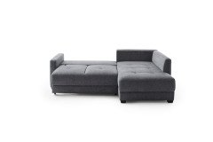 Pierre de Luxe von Nova Via - Ecksofa rechts stone