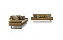 Ragusa von Schröno - Leder-Duo olive