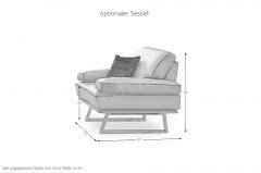 Ragusa von Schröno - Leder-Duo olive