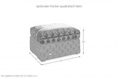 Opera-Big von Schröno - Polstersofa mehrfarbig