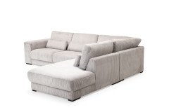 2388 von Hjort Knudsen - Ecksofa Variante rechts natural