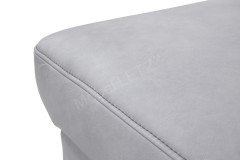 1590 von Himolla - Ledersofa Ausführung links asche