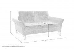 Night and Day Lift von Poco - Schlafsofa mustard