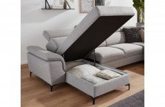 Braga-LE25 von BENIX - Wohnlandschaft rechts grau