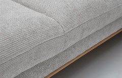 Santorini von BENIX - Polsterecke rechts grau