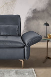 MR 2340 von Musterring - Ecksofa links night-blue