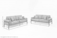 Sanremo von Schröno - Polster-Gruppe rosa